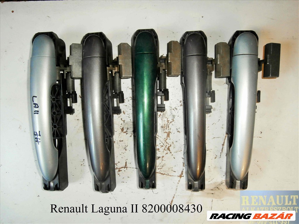 Renault Laguna II 8200004747 jobb külső ajtó kilincs  1. kép