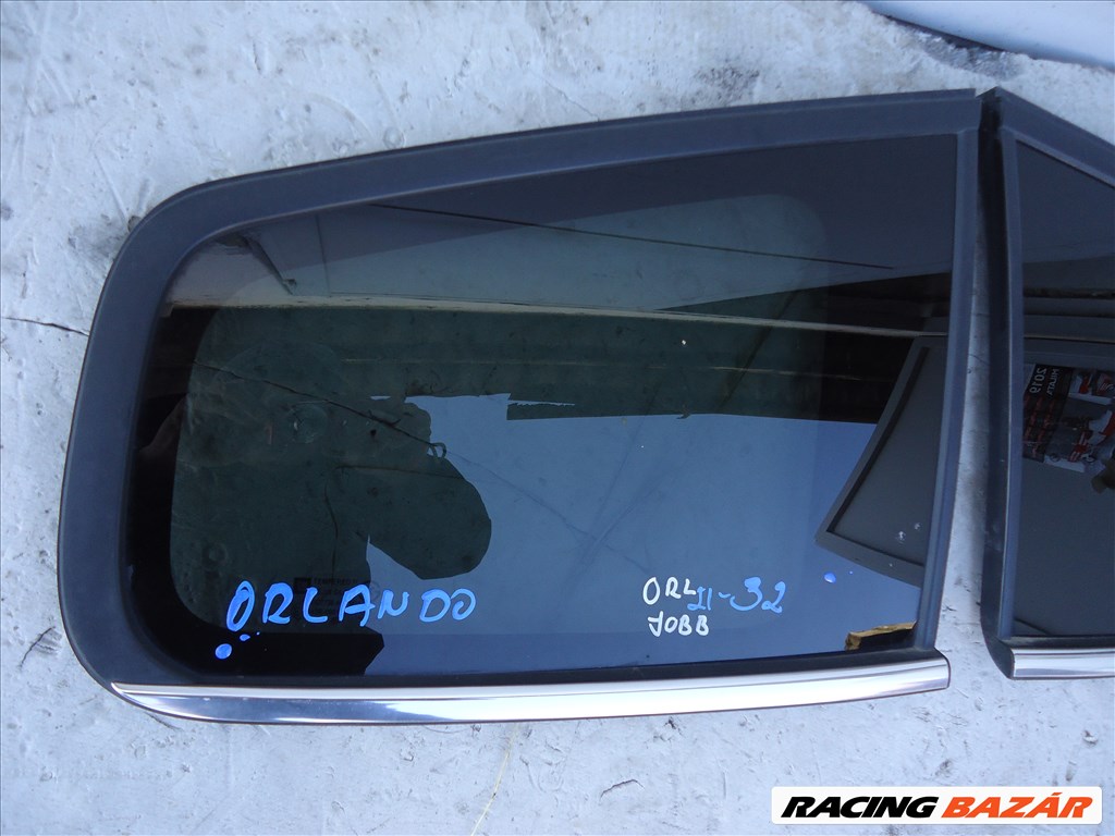 Chevrolet Orlando utasoldali hátsó fix ablak /drb 2. kép