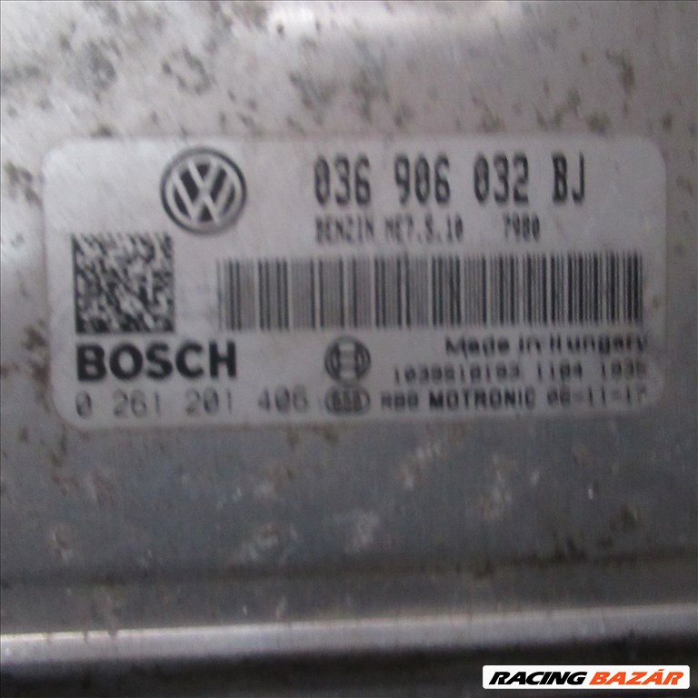 Volkswagen Golf IV 1.4 16V motorvezérlő BCA motorkód 036906032bj 1. kép