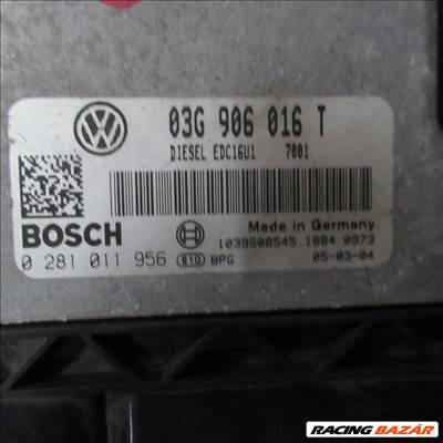 Volkswagen Golf V GT 2.0 TDI motorvezérlő BKD motorkód 03g906016t