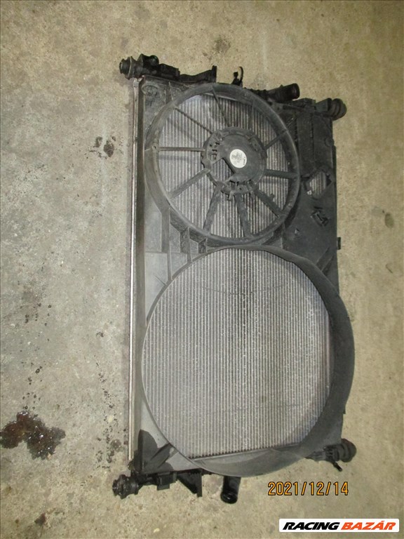 Ford Transit Mk6 hűtő ventilátor keret+ ventilátor 1. kép