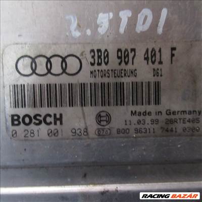 Audi A6 (C5 - 4B) 2.5 TDI motorvezérlő  3b0907401f