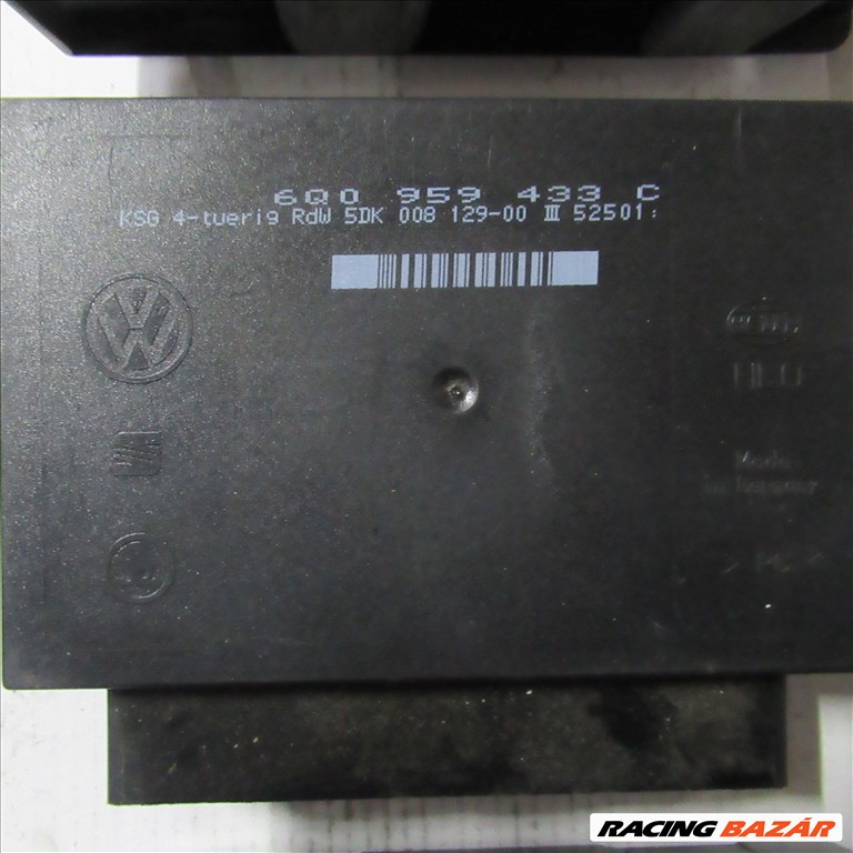 Skoda Fabia ,Volkswagen Polo IV komfort elektronika  6q0959433c 2. kép