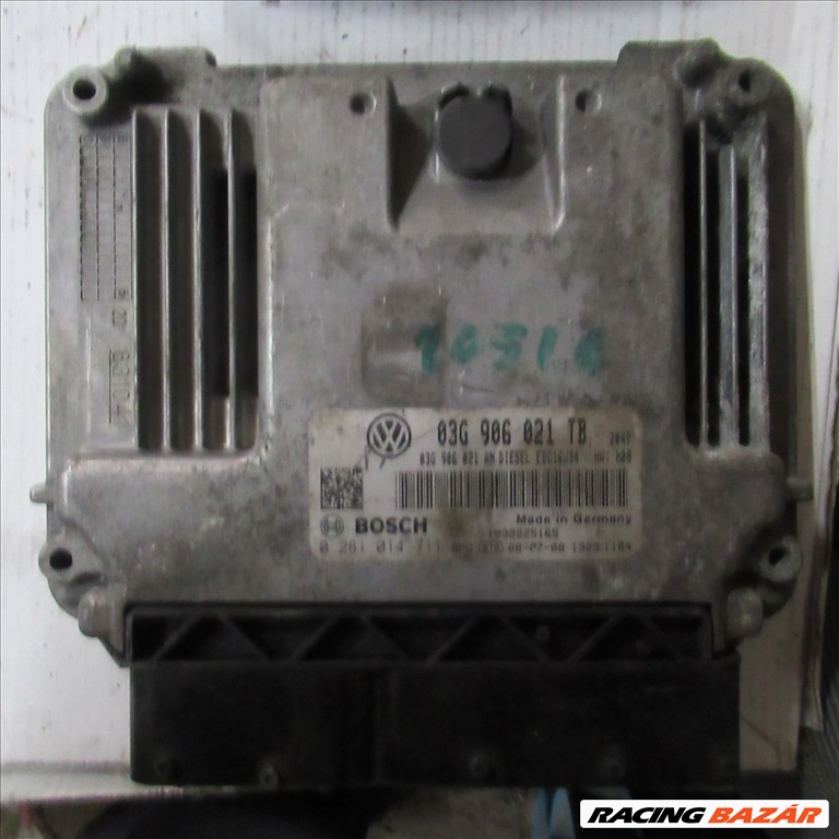 Skoda Octavia I 1.9 TDI motorvezérlő  03g906021tb 2. kép