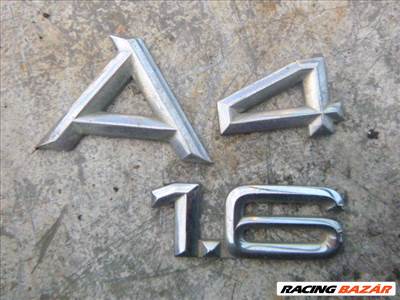 Audi A4 (B5 - 8D) B5 - 8D SEDAN csomagtérajtó embléma 
