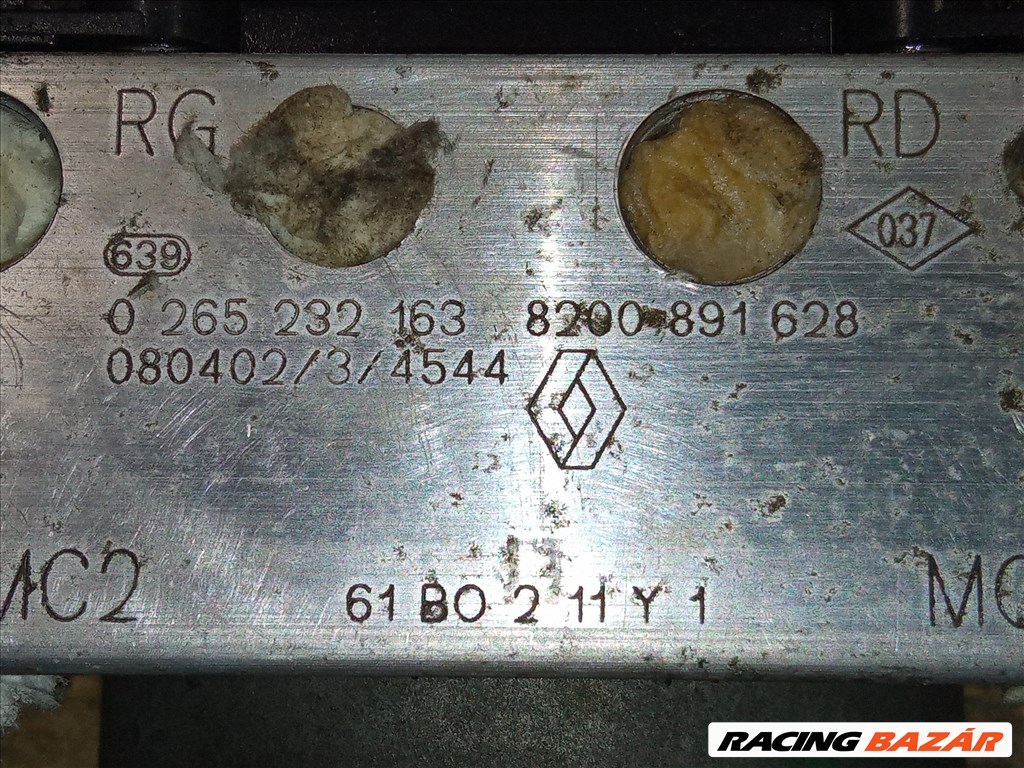 Renault Kangoo II ABS Kocka 0265800498 8200891628 0265232163 2. kép