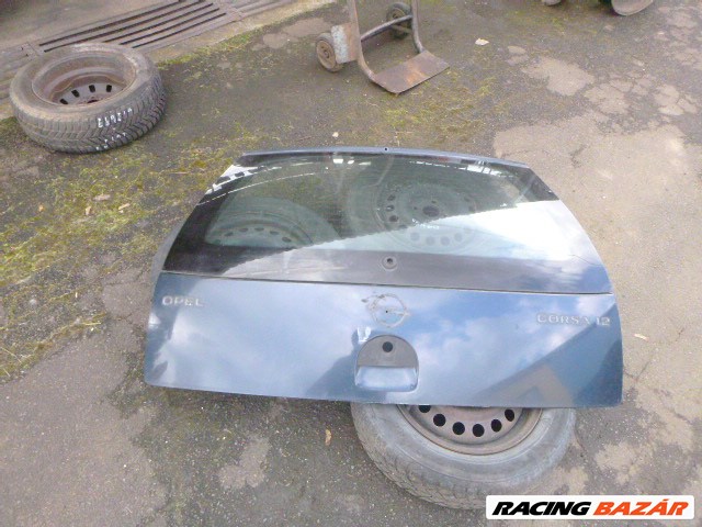 Opel Corsa C  3 ajtós csomagtérajtó   ÜVEG NÉLKÜL 5. kép