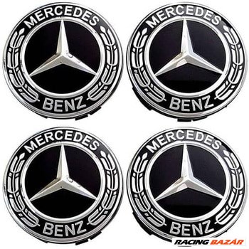 Új Mercedes Benz 75mm Alufelni Felni Kupak Közép Logo Embléma Sapka , A1714000025 1. kép