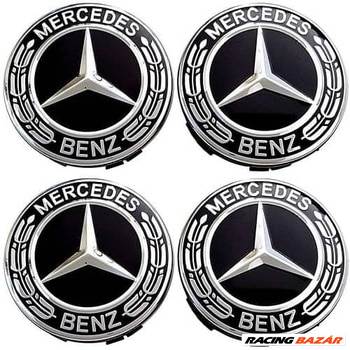 Új Mercedes Benz 75mm Alufelni Felni Kupak Közép Logo Embléma Sapka , A1714000025