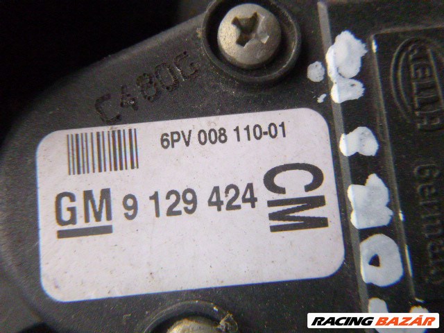 Opel Corsa C 1.2 Z12XE gázpedál GM 9 129 424 CM 9129424cm 1. kép