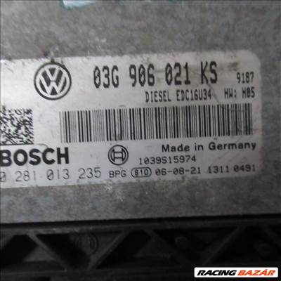 Volkswagen Passat B6 2.0 TDI motorvezérlő BKD motorkód 03g906021ks