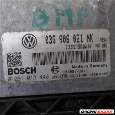 Volkswagen Passat B6 2.0 TDI motorvezérlő BMP motorkód 03g906021nk