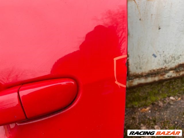 Mazda 2 (DY) Jobb/Bal első Ajtó (Részeivel) 5ajtós kék/piros/szűrke/fehér 11. kép