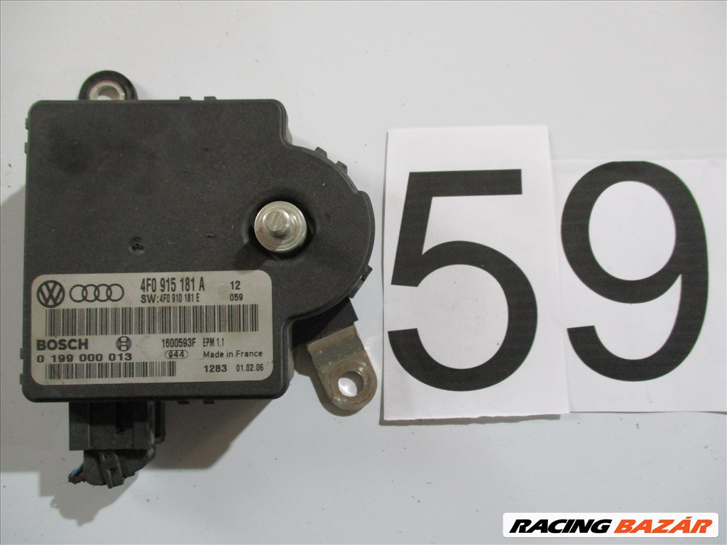 Audi A6 (C6 - 4F) Akkumulátor vezérlő elektronika  1. kép