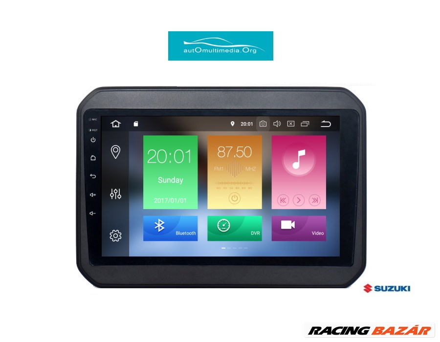 Suzuki Ignis Android 2+32 GB Multimédia Bluetooth GPS Autórádió Tolatókamerával! 2. kép