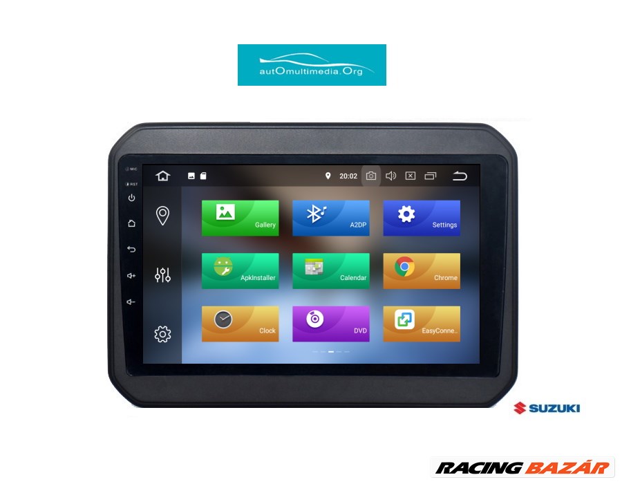 Suzuki Ignis Android 2+32 GB Multimédia Bluetooth GPS Autórádió Tolatókamerával! 4. kép