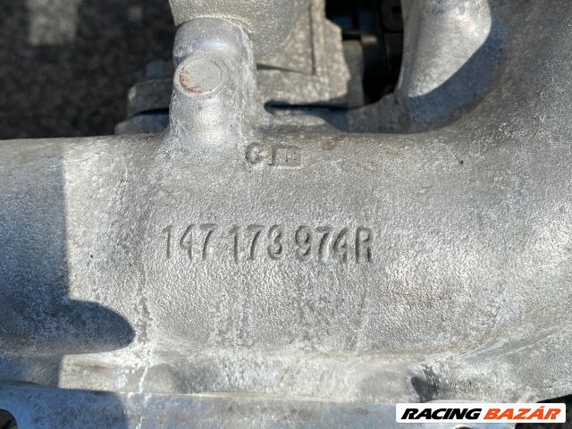 Dacia Sandero II EGR / AGR Szelep  147173974r 2. kép