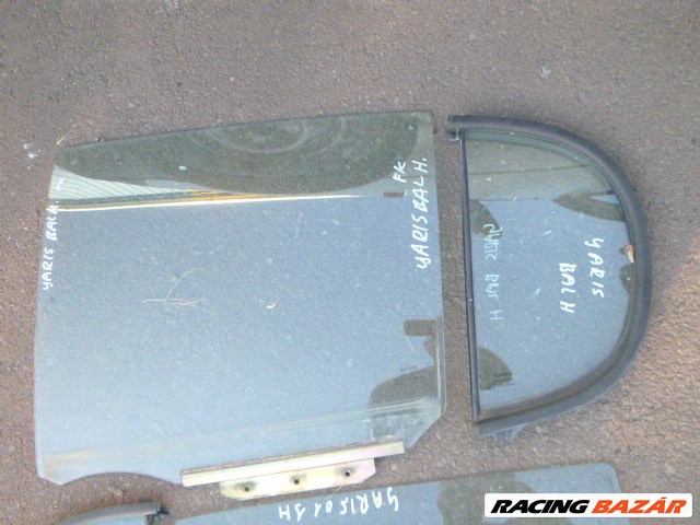 Toyota Yaris (XP10) 1.0 2004 HÁTSÓ ajtóüveg  2. kép