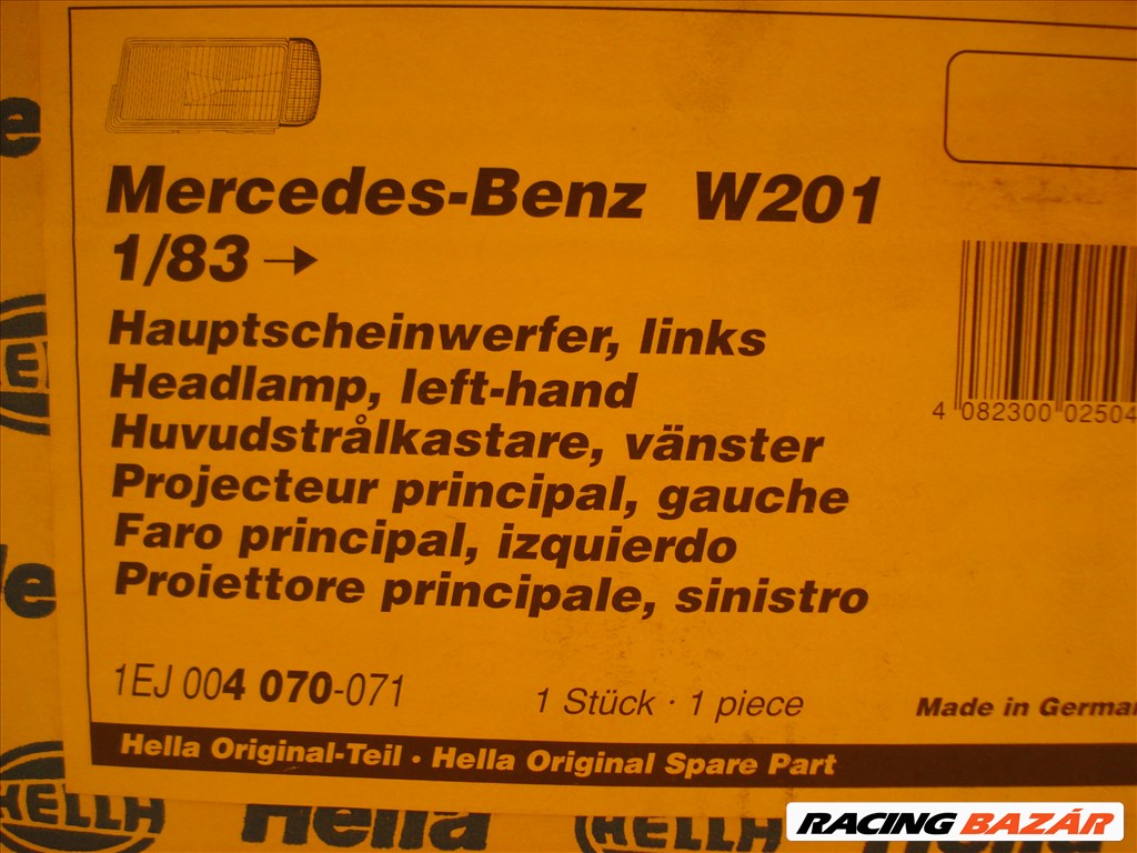 Mercedes 190 W201 FÉNYSZORÓ W201 3. kép