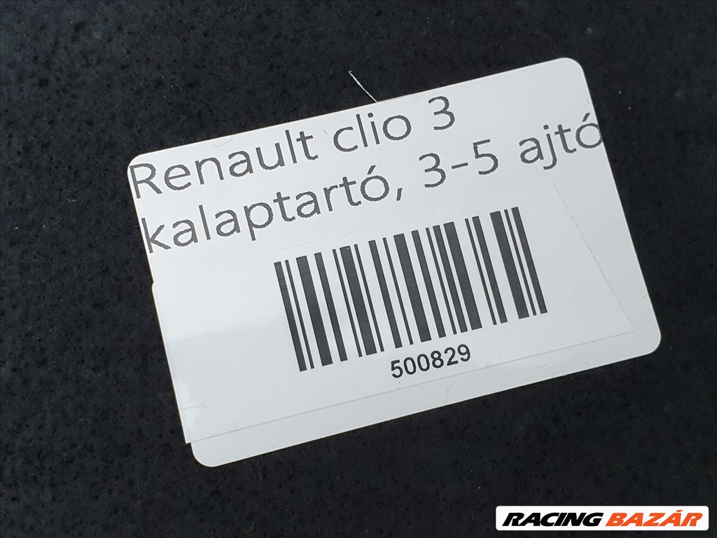 RENAULT CLIO 3, 3-5 ajtóshoz, / 829 / kalaptartó  2. kép