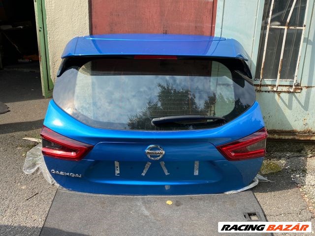NISSAN QASHQAI J11 Csomagtérajtó szürke/kék 4. kép
