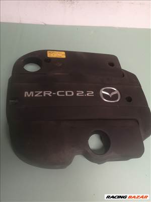 Mazda 6 (2nd gen) Sport Kombi 2.2 MZR-CD motor felső műanyag burkolat