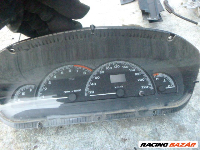 Fiat Brava 1997 1,6 16 v műszerfal óra csatlakozóval  fordulatmérős 60-6248-002-0 1. kép