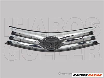 Toyota Corolla 2013-2019 - Hűtődíszrács fekete króm