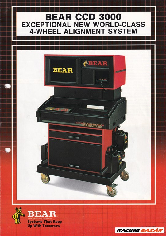 MÁRKASZERVIZ ÁLTAL FELÚJÍTOTT BEAR CCD FUTÓMŰÁLLÍTÓ ELADÓ 6. kép