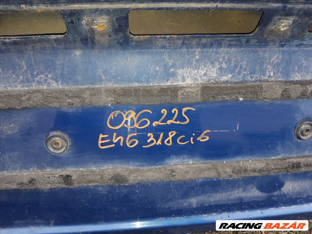 BMW E46 coupe kék topasblau csomagtér fedél ajtó üresen hibával eladó (096225)  2. kép