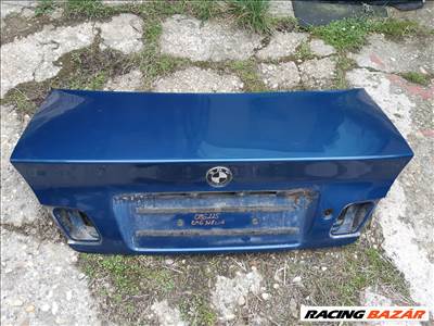 BMW E46 coupe kék topasblau csomagtér fedél ajtó üresen hibával eladó (096225) 