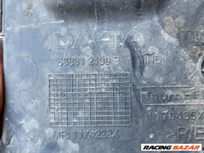 Dacia Sandero II Bal első Dobbetét (Kerékjárati, Műanyag)  6383312139 2. kép