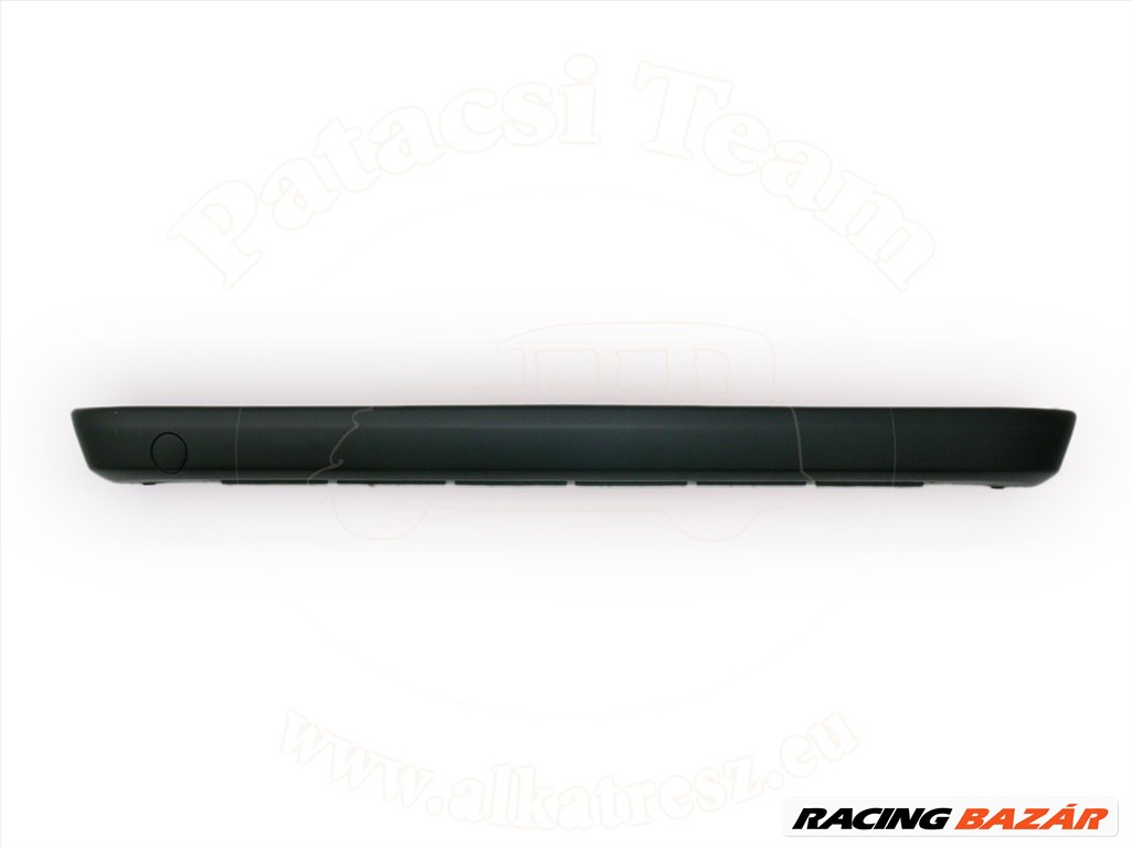 Peugeot 207 2006-2013 - Első lökhárító díszléc alapozott-fekete (09.06-) 1. kép