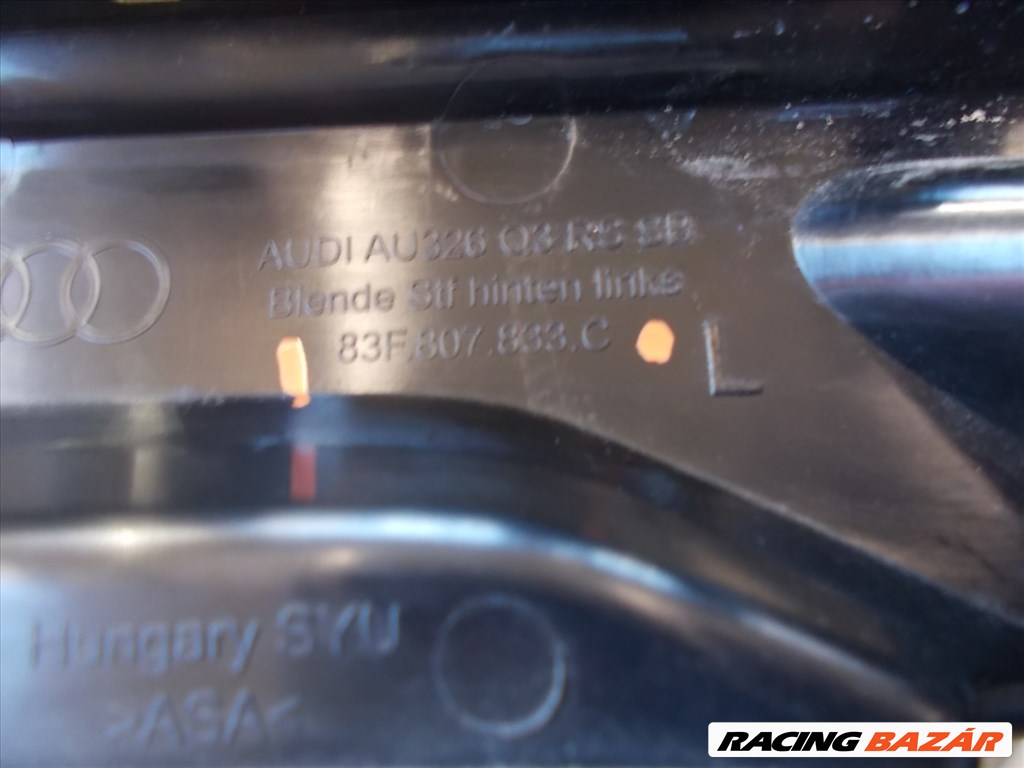 AUDI RS Q3 bal hátsó lökhárító betét 2019- 83F807833C 3. kép
