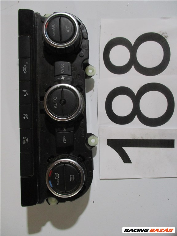 Volkswagen Passat B7 Digit klíma vezérlő panel 3aa907044aa 1. kép
