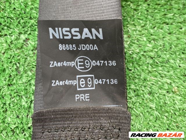 Nissan Qashqai (J10) Bal első övfeszítő  2. kép