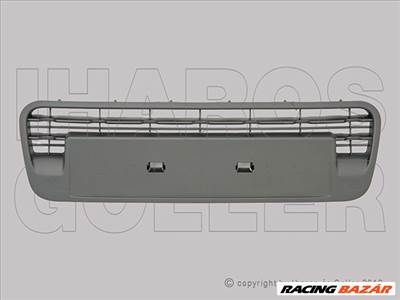 Citroen C3 2009-2017 Picasso  - Első lökhárító középső, felső rács, fekete