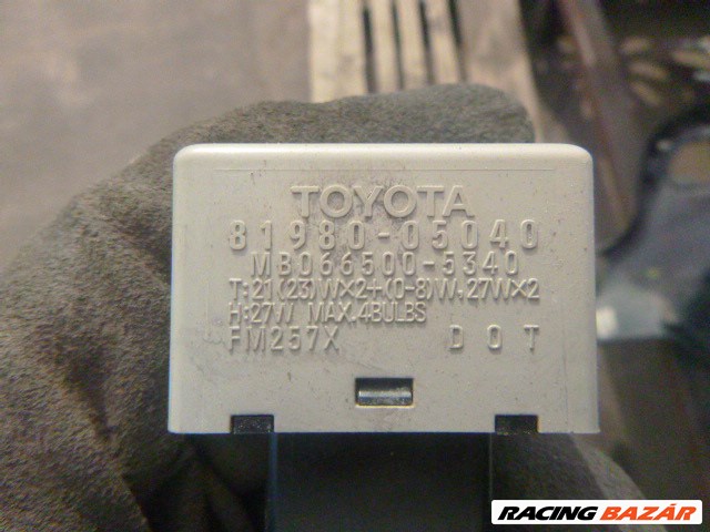 Toyota Yaris (XP10) 1.0 villogó relé 81980-05040 8198005040 2. kép