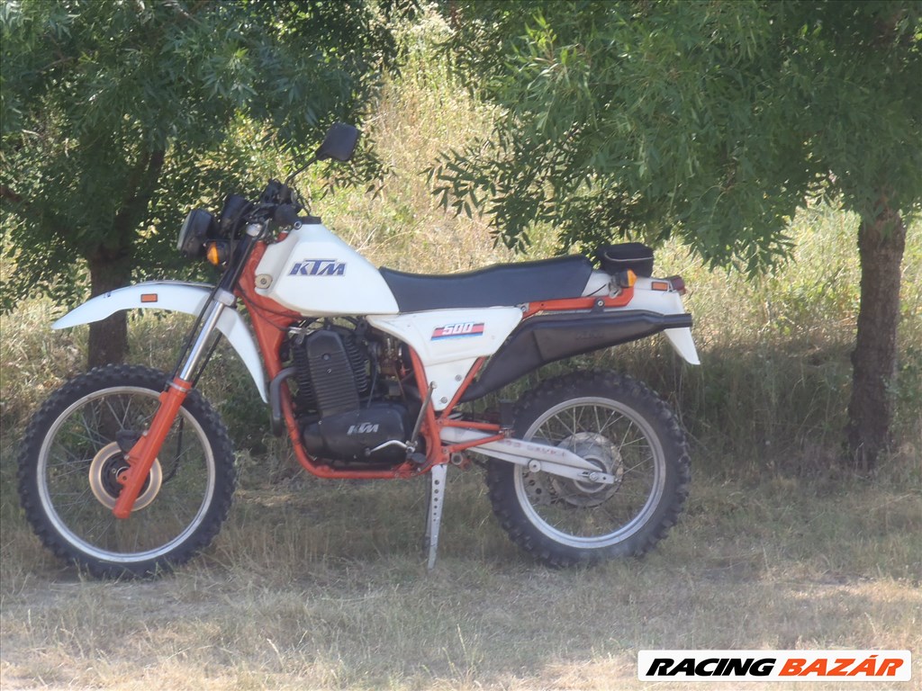 KTM GS 500,1982-ES ÉVJÁRATÚ,OLDTIMER MKP.,46051 KM-REL MEGKÍMÉLTEN ELADÓ 1. kép