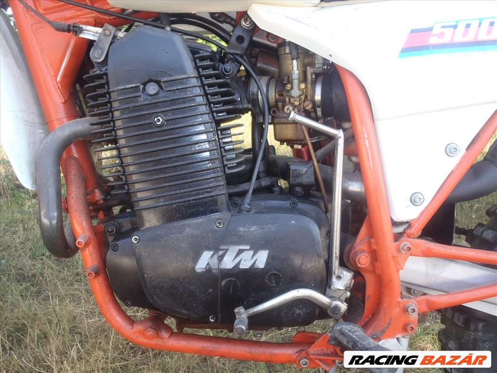 KTM GS 500,1982-ES ÉVJÁRATÚ,OLDTIMER MKP.,46051 KM-REL MEGKÍMÉLTEN ELADÓ 3. kép