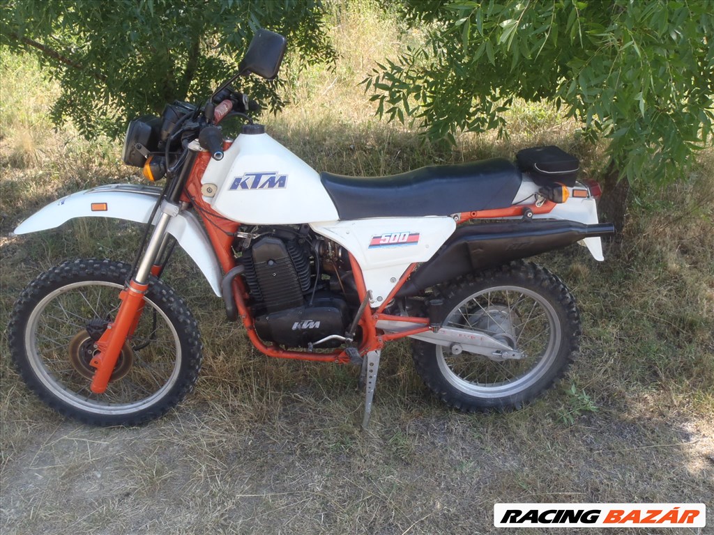 KTM GS 500,1982-ES ÉVJÁRATÚ,OLDTIMER MKP.,46051 KM-REL MEGKÍMÉLTEN ELADÓ 53. kép