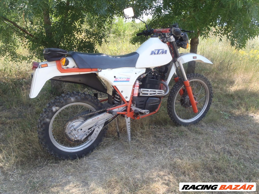 KTM GS 500,1982-ES ÉVJÁRATÚ,OLDTIMER MKP.,46051 KM-REL MEGKÍMÉLTEN ELADÓ 62. kép