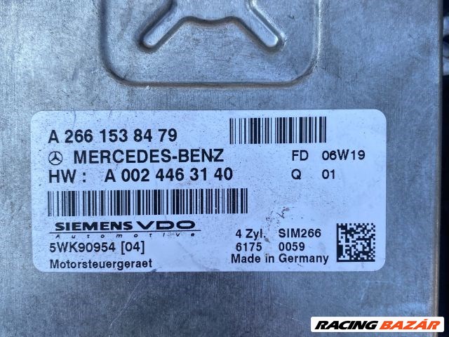 MERCEDES-BENZ A-CLASS Motorvezérlő 2005- a0024463140 1. kép