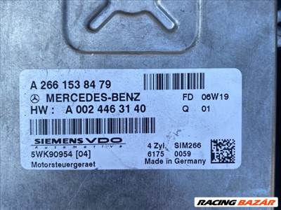 MERCEDES-BENZ A-CLASS Motorvezérlő 2005- a0024463140