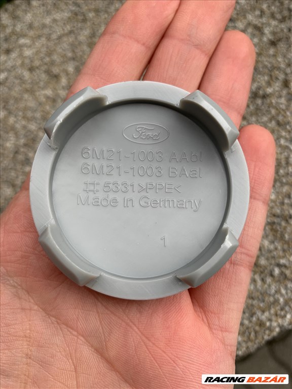 Új Ford 54mm Felnikupak Felniközép Felni olajbetöltő sapka  6m211003aad fr3v1003ab 3. kép