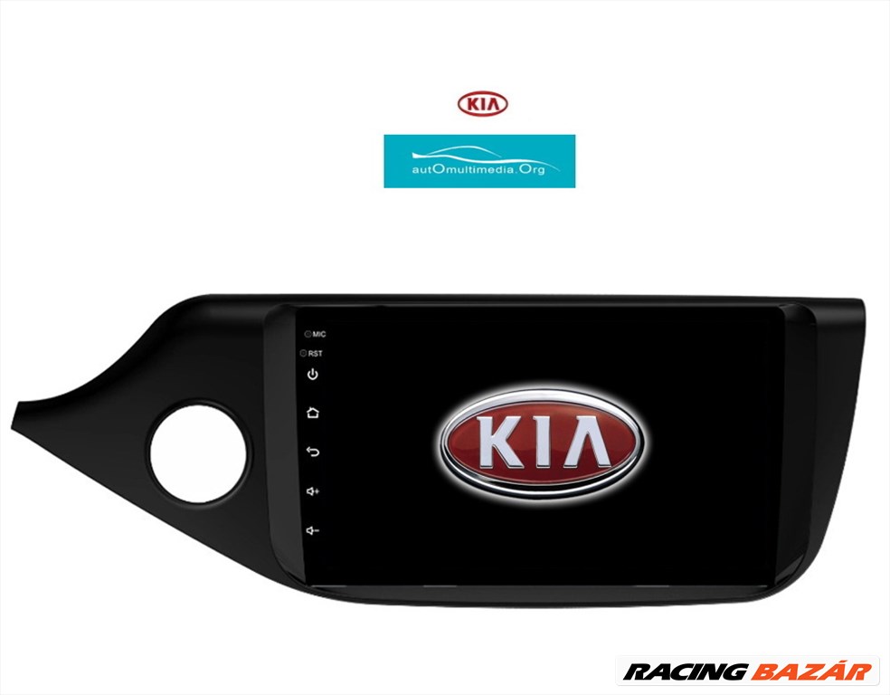 Kia Ceed Android 10 2+32 GB Multimédia GPS Rádió Carplay Tolatókamerával 1. kép
