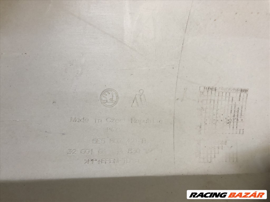 Skoda Octavia 3 rs facelift lökhárító 2017 től 8. kép