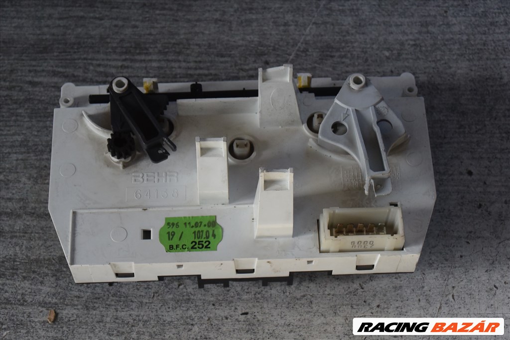 Peugeot 206 fűtés kapcsoló egység  2. kép