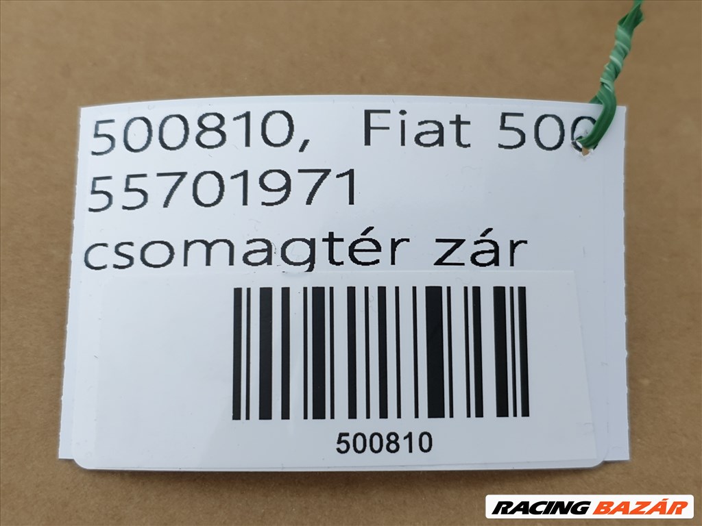 FIAT 500 , 55701971, / 810 / csomagtér zár  2. kép