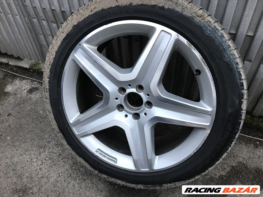 Mecedes Benz ML W166 AMG gyári 9X20-as 5X112-es ET57-es könnyűfém felni garnítúra 3. kép